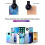 Phone Camera Lens, for iPhone Samsung and Most of Android Smartphone 4