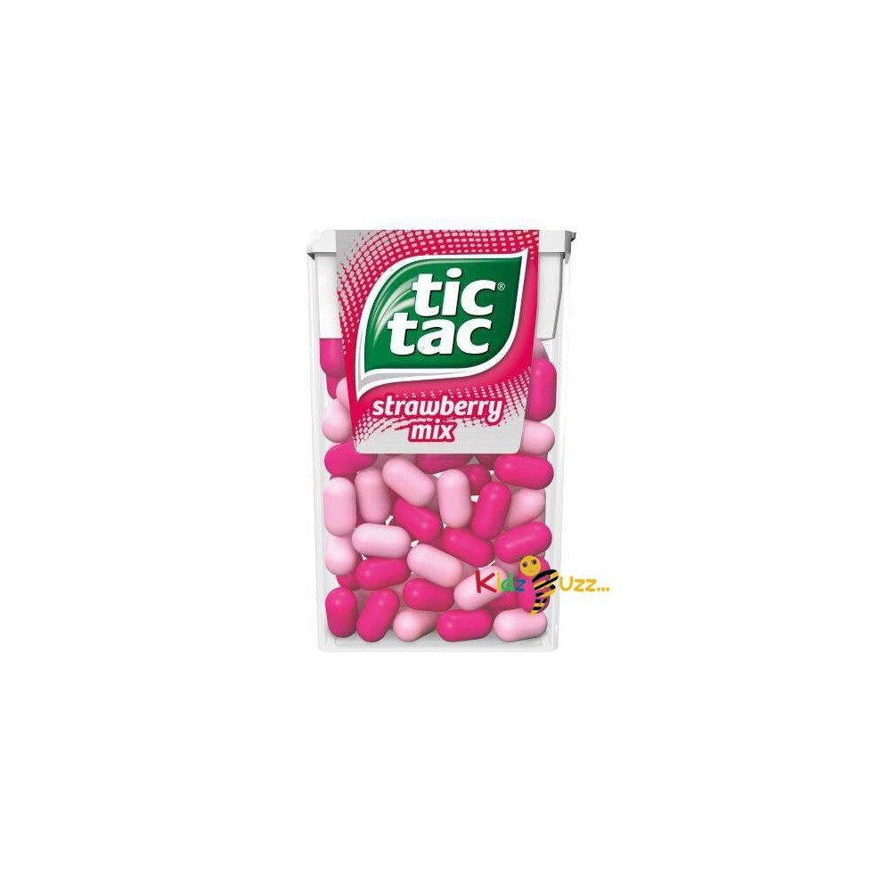 Tic Tac Stawberry Mix 12x18g