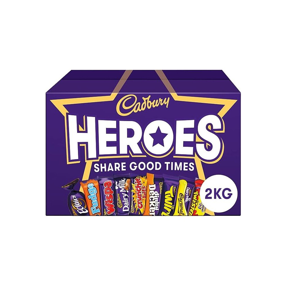 Cadbury Heroes Chocolate Bulk 2 Kg Sharing Box