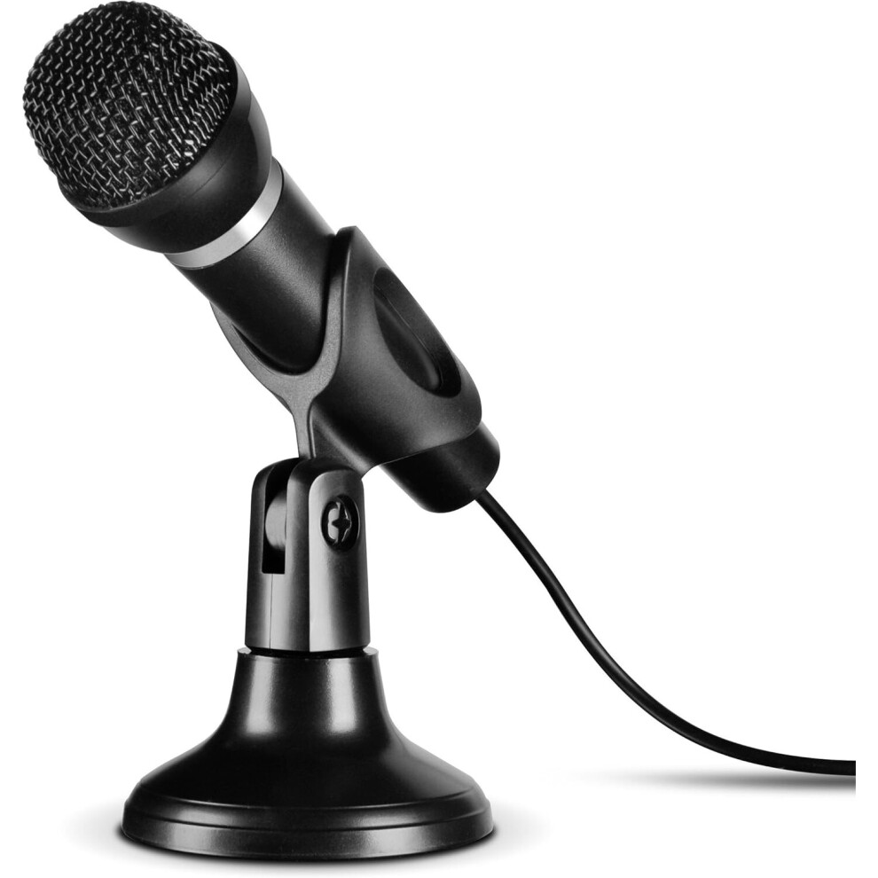 Speedlink Fama Pc Microphone Small Size For 3.5 Mm Jack Cable 7425240329309