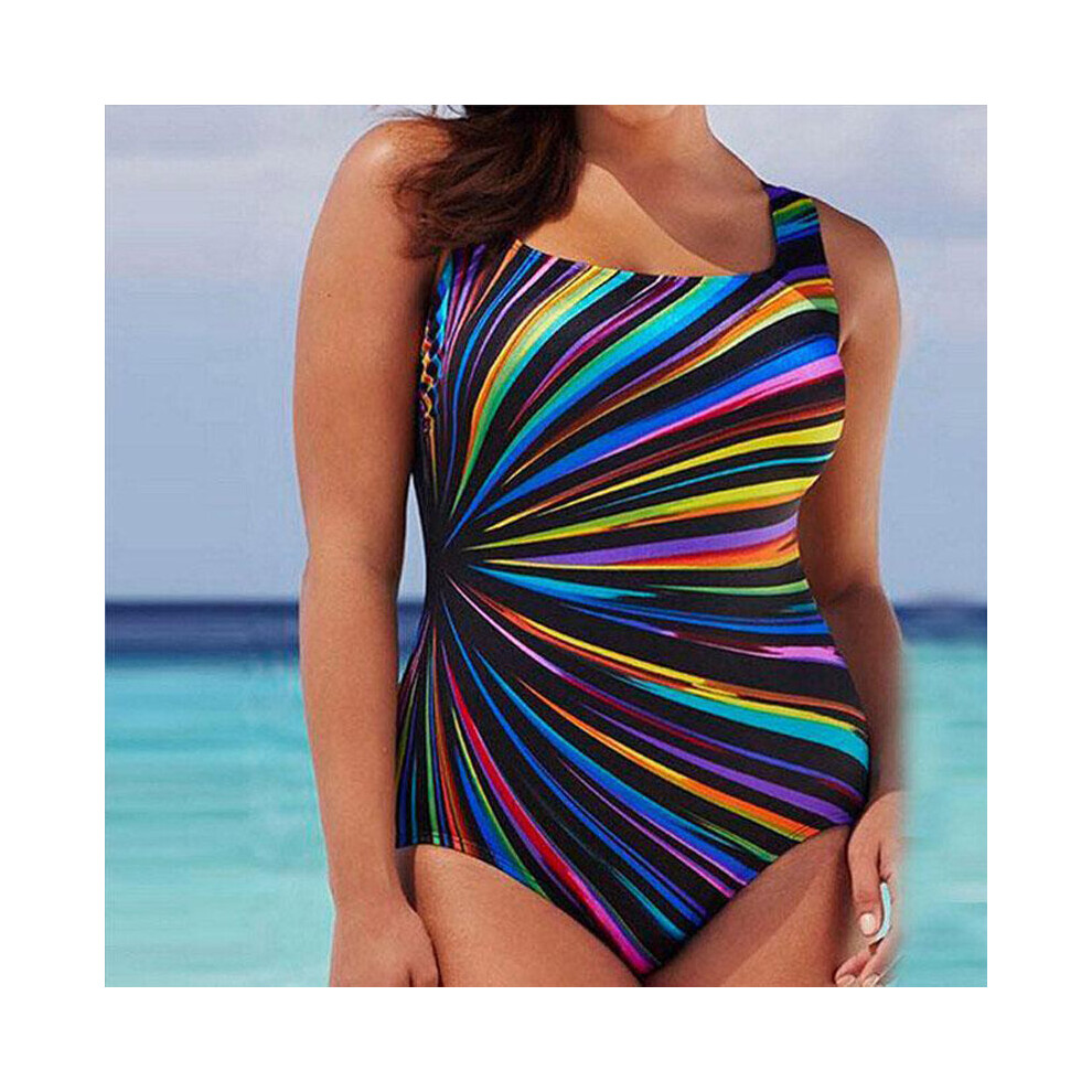 (Multicolor, Tag 5XL=US 3XL) Costume Swimming Womens Padded Swimsuit Monokini Swimwear Push Up Bikini Sets