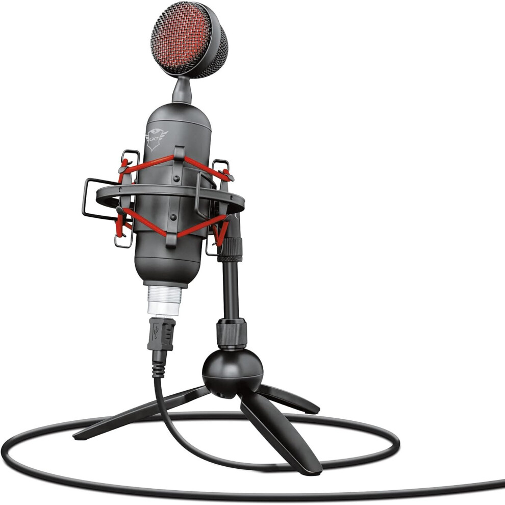 Trust Gxt 244 Buzz Usb Streaming Microphone Warm, Rich And Clear Audio 7425118067012