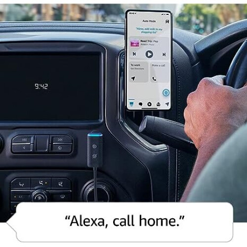 Amazon All-new Echo Auto (2nd generation) | Add Alexa to your car 2