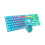 (blue) Gaming Keyboard Mouse Set 88 Key Mechanical Gaming Set 2
