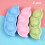 Pea Shape Puppy Teething Chewing Toy Teeth Cleaning 2