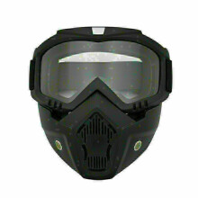 ( 305#Transparent) Military Tactical Cosplay Full Face Mask Goggles Helmet Airsoft Paintball Mask