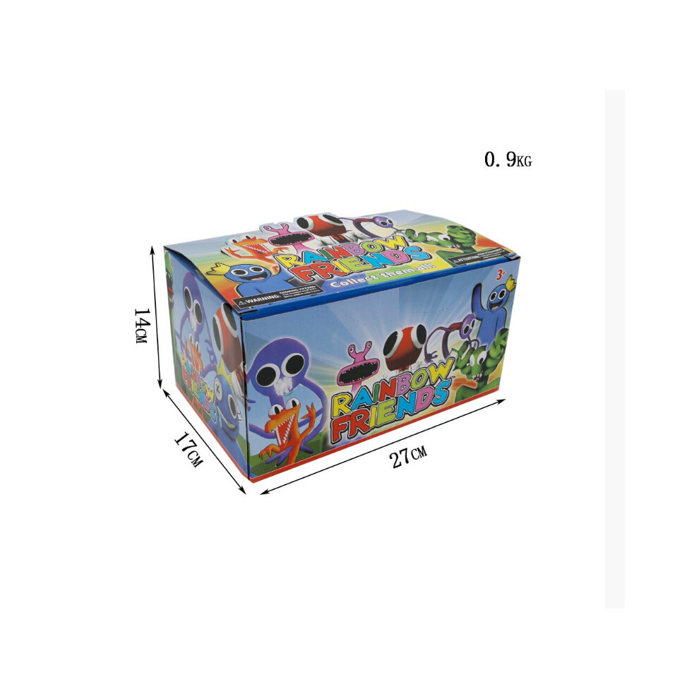 Flemye 24Pcs Rainbow Friend Christmas Advent Calendar Blind Gift New