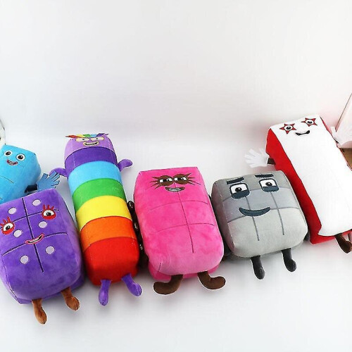 10pcs/set Numberblocks h Toys Educational Stuffed Number Blocks Toys ...