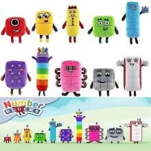 10pcs/set Numberblocks h Toys Educational Stuffed Number Blocks Toys Stuffed hies
