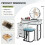 Casart Dressing Table Vanity Set Makeup with Stool LED Light & 3-Drawer Chest 2
