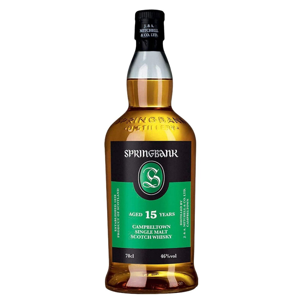 Springbank 15 Year Old Single Malt Scotch Whisky Dark