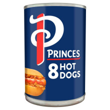 Princes 8 Hot Dogs 400g ( pack of 12 )