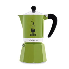 Bialetti 4973 Rainbow Espresso Maker, green