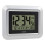 La Crosse Technology 513-1918S-INT Atomic Digital Wall Clock with Temperature, Silver 4