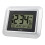 La Crosse Technology 513-1918S-INT Atomic Digital Wall Clock with Temperature, Silver 2