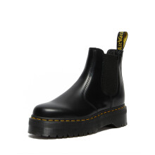 Dr Martens Unisex Amphibians combat Boot, Black, UK Size 8 Women