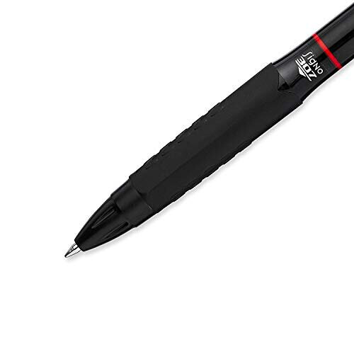 Uni-Ball Uni-Ball Signo 307 Μέσου Σημείου Αναστρέψιμα Μολύβια Gel, Κόκκινα, 8 Τεμάχια 1