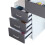 (Grey + White) Dressing Table With Drawers Mirror Stool Set Makeup Desk Vanity Table Bedroom 10