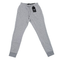 (Light Grey, 2XL) BRAVE SOUL Mens Joggers Fleece Bottoms Casual Gym Cuffed Sweatpants Trousers NEW