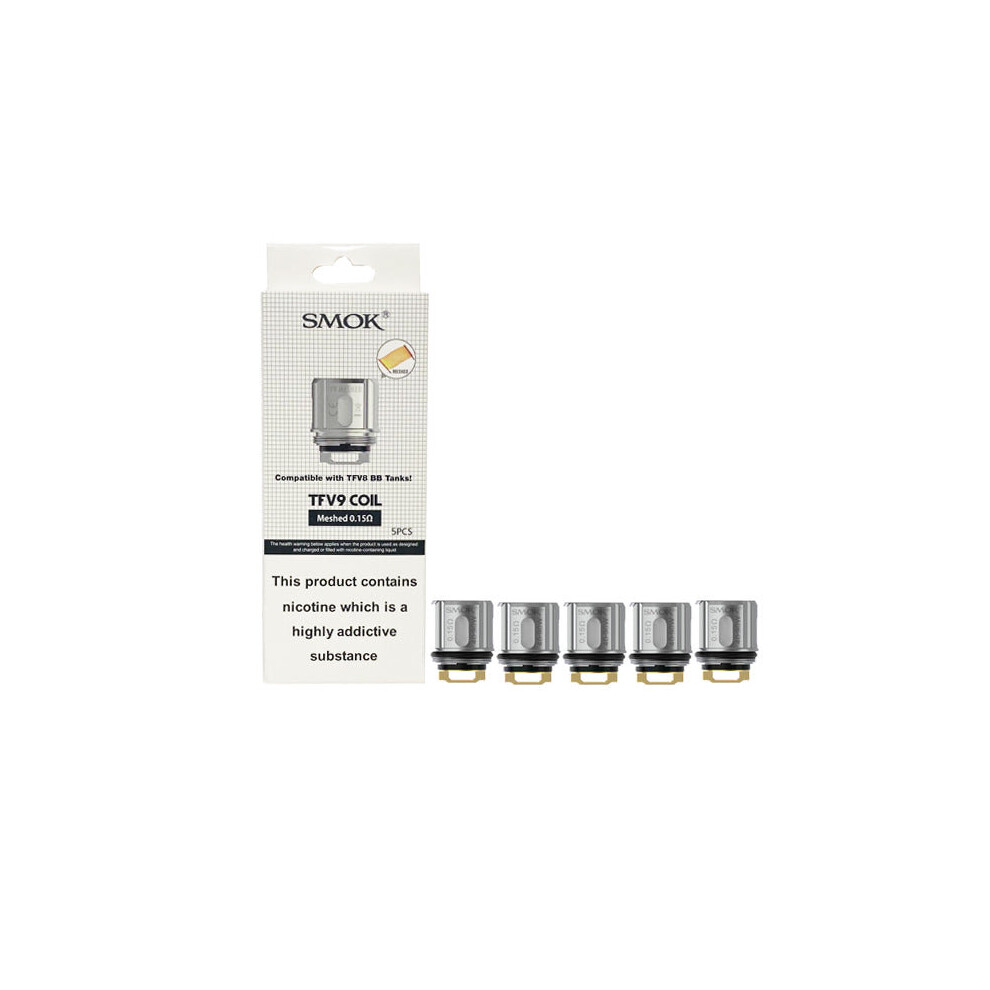 Smok Tfv9 Replacement Mesh Coil 0.15Ohms