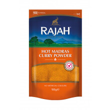 Rajah Hot Madras Curry Powder 100g ( Pack of 10 )