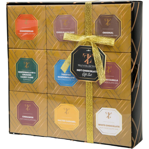 9 Flavoured Hot Chocolate Gift Set 2