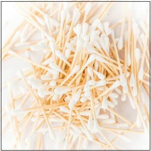 200 PACK BAMBOO COTTON BUDS |ECO FRIENDLY |BIODEGRADABLE |DUAL TIPPED 2