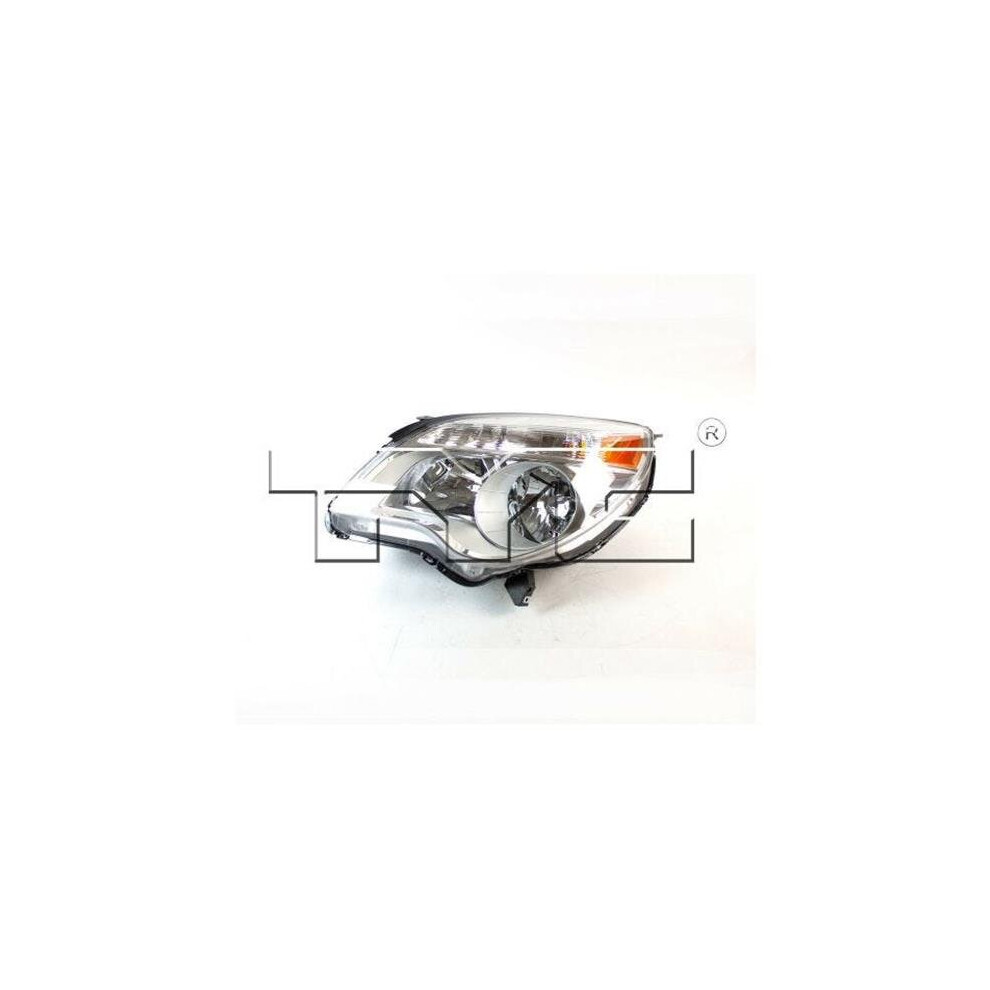Tyc 20-9096-00-9 Headlight Assembly For 2010-2015 Chevrolet Equinox - Left 762405813035