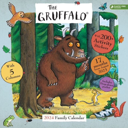 2024 Calendar, The Gruffalo Family Organiser on OnBuy