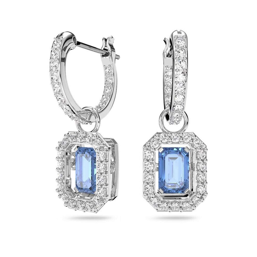 Swarovski Swarovski Sugar Smart White Gold Blue Earrings