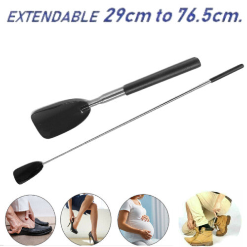 Extendable Long Handle Easy Grip Shoe Horn
