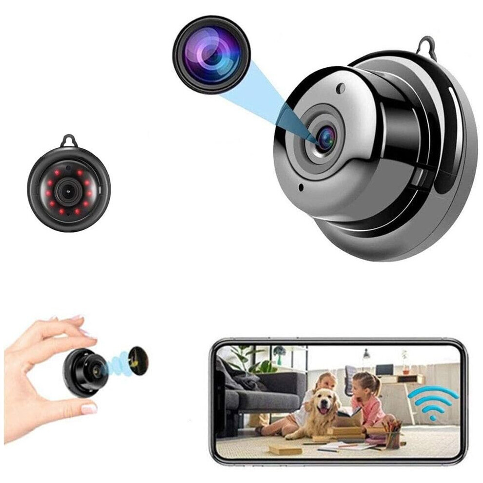 Mini Camera Nanny Cam Spy Camera With Audio, Home Surveillance Camera 6228927147910