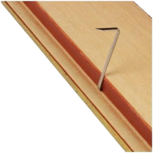 Z-Clips For Stretched Canvas Picture Frame Coppered Pack of 100 2