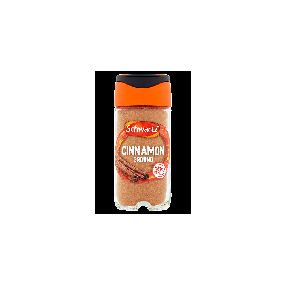 Schwartz Ground Cinnamon 39G ( Pack Of 6 )
