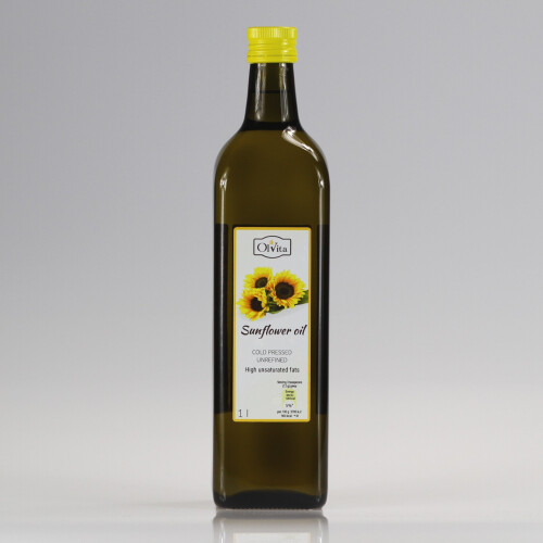 Auringonkukkaöljy 1000ml - OLVITA
