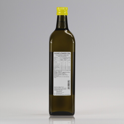 Auringonkukkaöljy 1000ml - OLVITA 1