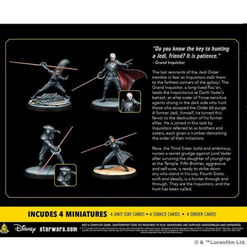 Star Wars Shatterpoint Κυνηγοί Jedi SQUAD PACK - Επιτραπέζιο Παιχνίδι, Στρατηγικής για 2 Παίκτες 1