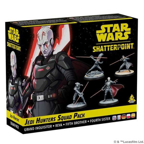 Star Wars Shatterpoint Κυνηγοί Jedi SQUAD PACK - Επιτραπέζιο Παιχνίδι, Στρατηγικής για 2 Παίκτες