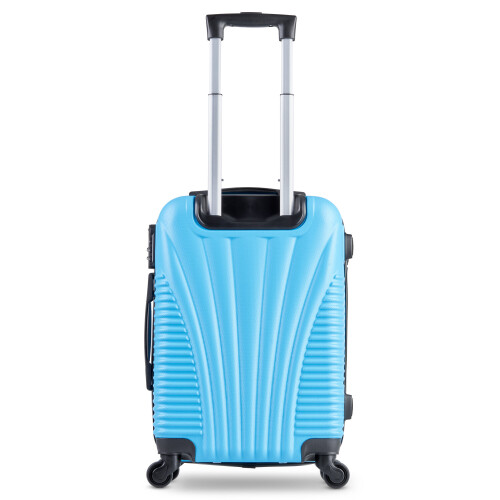 Sky Blue SA Products Cabin Suitcase Hardshell Airline Approved Luggage Bag for Travel