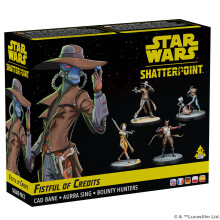 Star Wars Shatterpoint Fistful of Credits Squad Pack - Tabletop Miniatures Game Strategy Game for Kids and Adults g de 14 ans et 2 joueurs 90 m