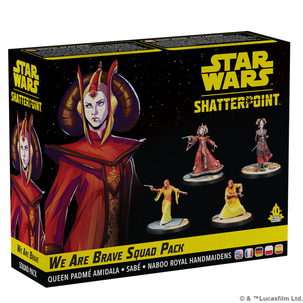 Star Wars Shatterpoint: Wir Sind Tapfer (Padme Amidala) Squad Pack-image