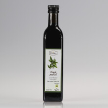 Hemp seed oil, cold-pressed and crude Ol'Vita 500 ml