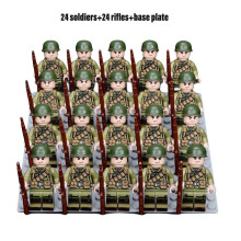 (Soldiers A) Wwii Soviet Union German Forces Soldiers Minifigures Kid Building Blocks Toys
