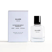 Zara Men Silver 30 ML Eau De Toilette Perfume Fragrance 1.01 FL. Oz. Spray New