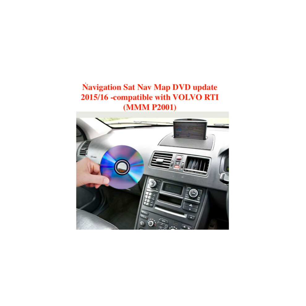 Navigation Sat Nav Map Dvd Update 2016 For : Volvo Rti V50, V70, Xc70 7434949936978