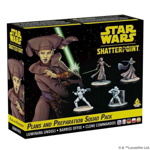 Star Wars Shatterpoint Planer och Förberedelse SQUAD PACK - Tabletop Miniatyrspel