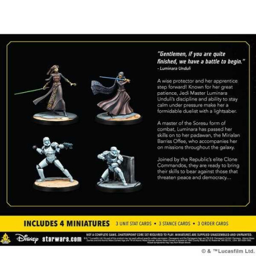 Star Wars Shatterpoint Planer och Förberedelse SQUAD PACK - Tabletop Miniatyrspel 1