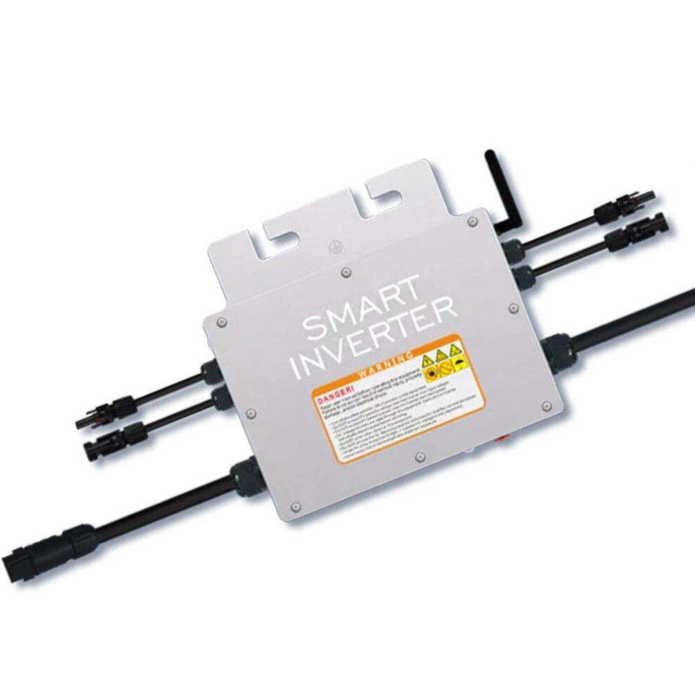 (1000W-Wifi) 600W 700W 800W 1000W Grid Tie Micro Solar Inverter Waterproof Ip65 Input 20-60V Output 110V 230V With Wifi Pure Sine Wave Conver 9495687973487