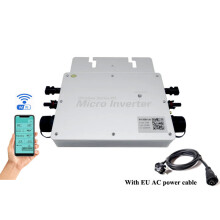 800W Micro Solar Grid Tie Inverter WIFI Smart Mobile Phone Monitoring Pure Sine Wave Output With 2M Cable