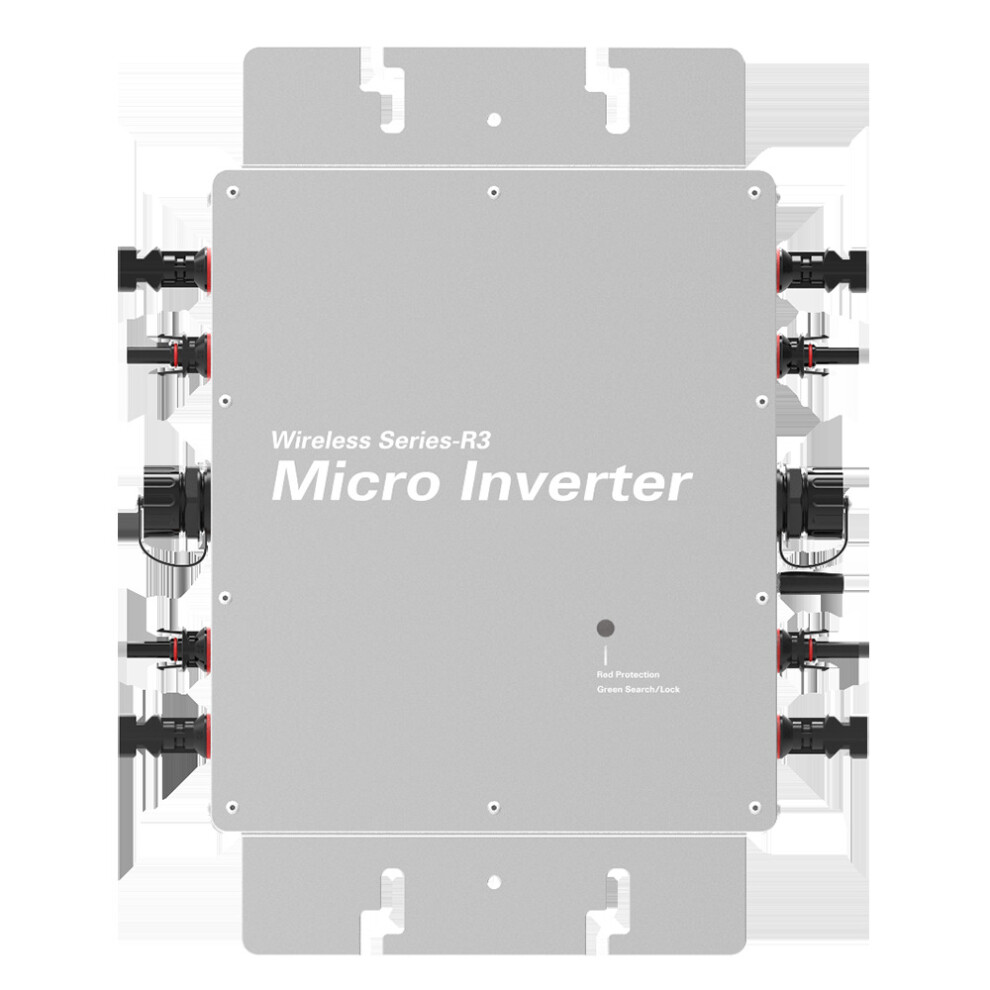 (1600W) Mppt Solar On Grid Tie Inverter 1400W 1600W Dc 22-60V To Ac 120V230v With Wifi App To Monitor 9495687972138